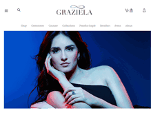 Tablet Screenshot of grazielagems.com